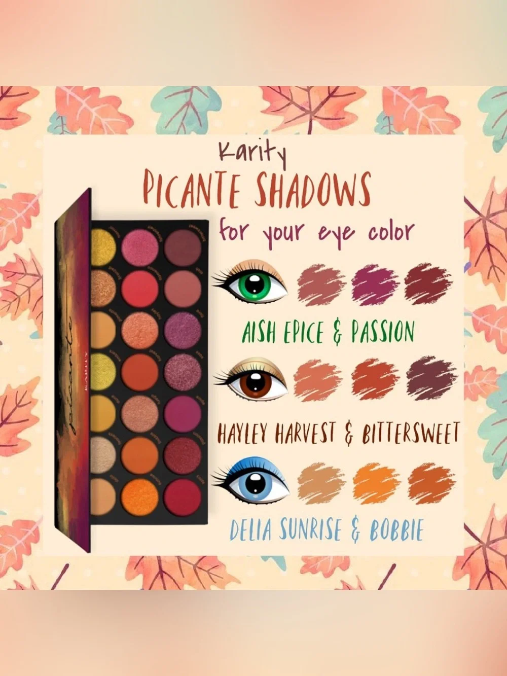 NIB Karity Picante Palette
